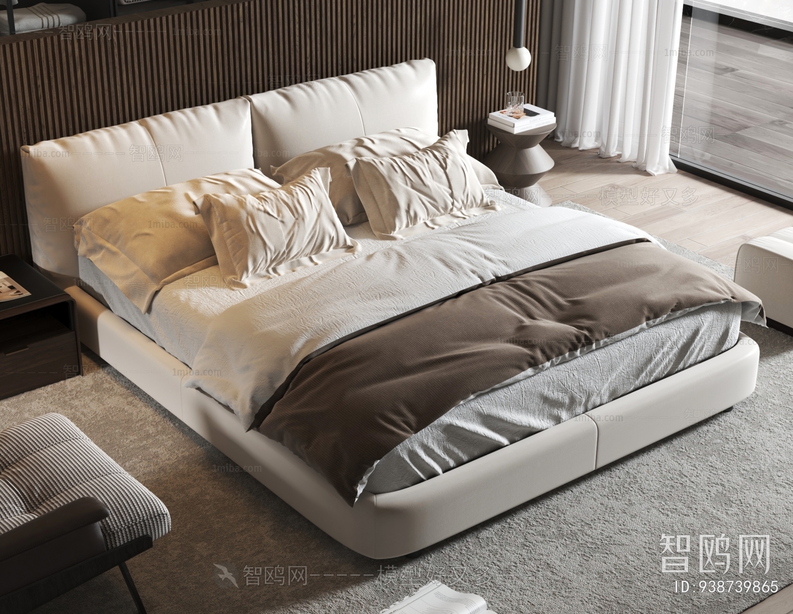 Modern Double Bed