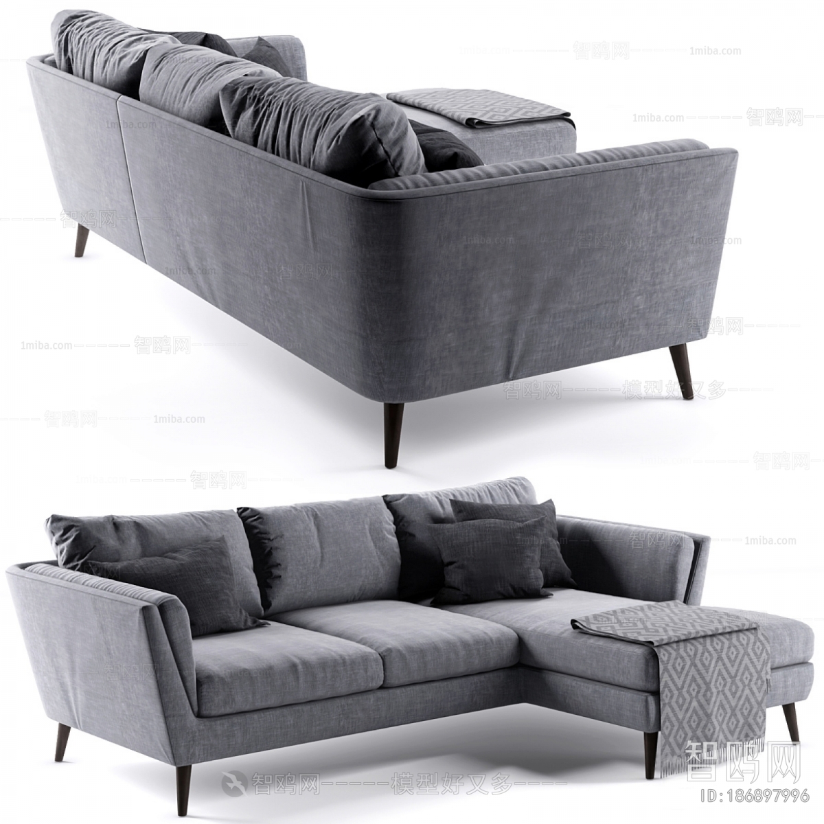 Modern Multi Person Sofa