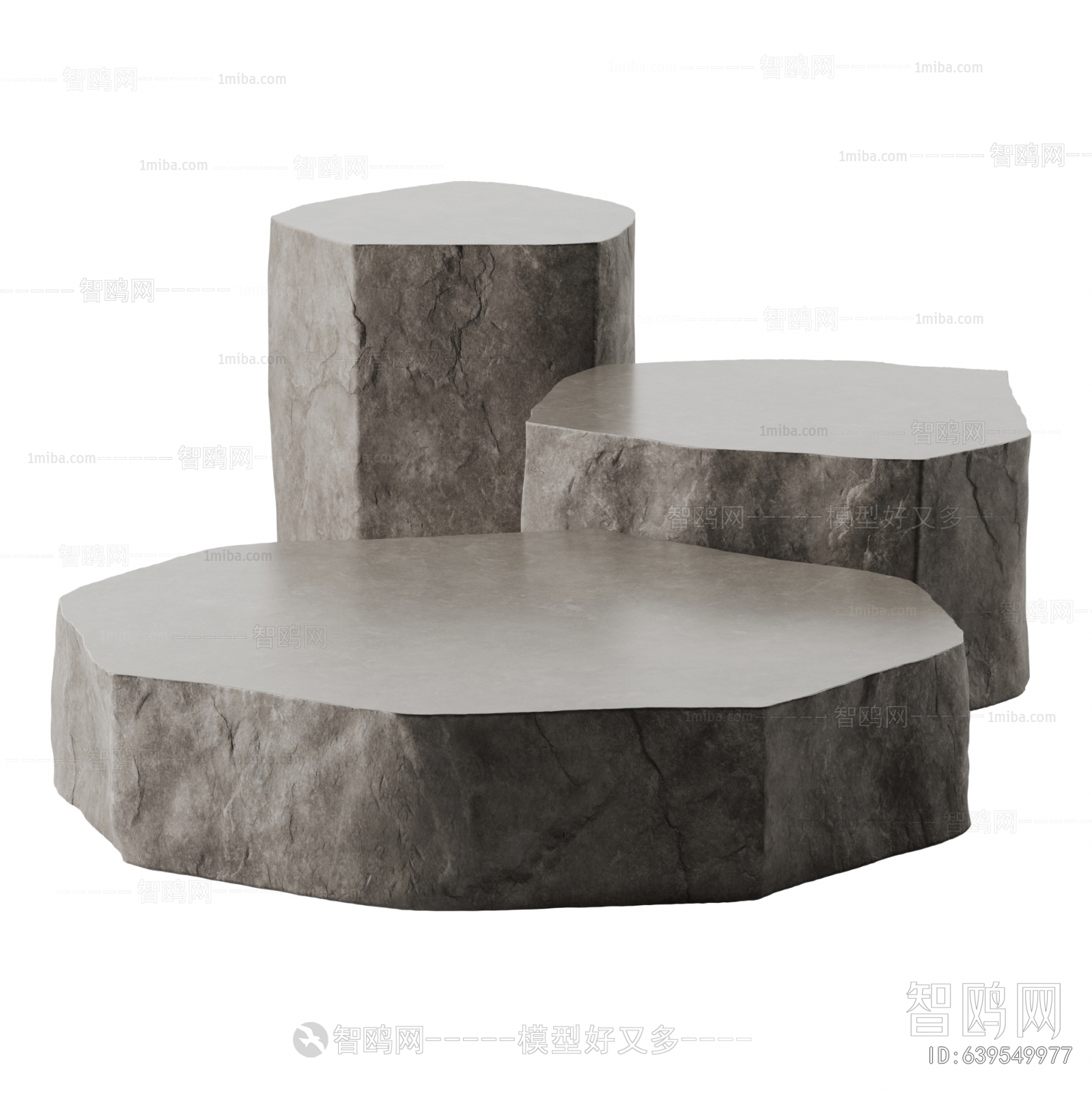 Modern Wabi-sabi Style Coffee Table