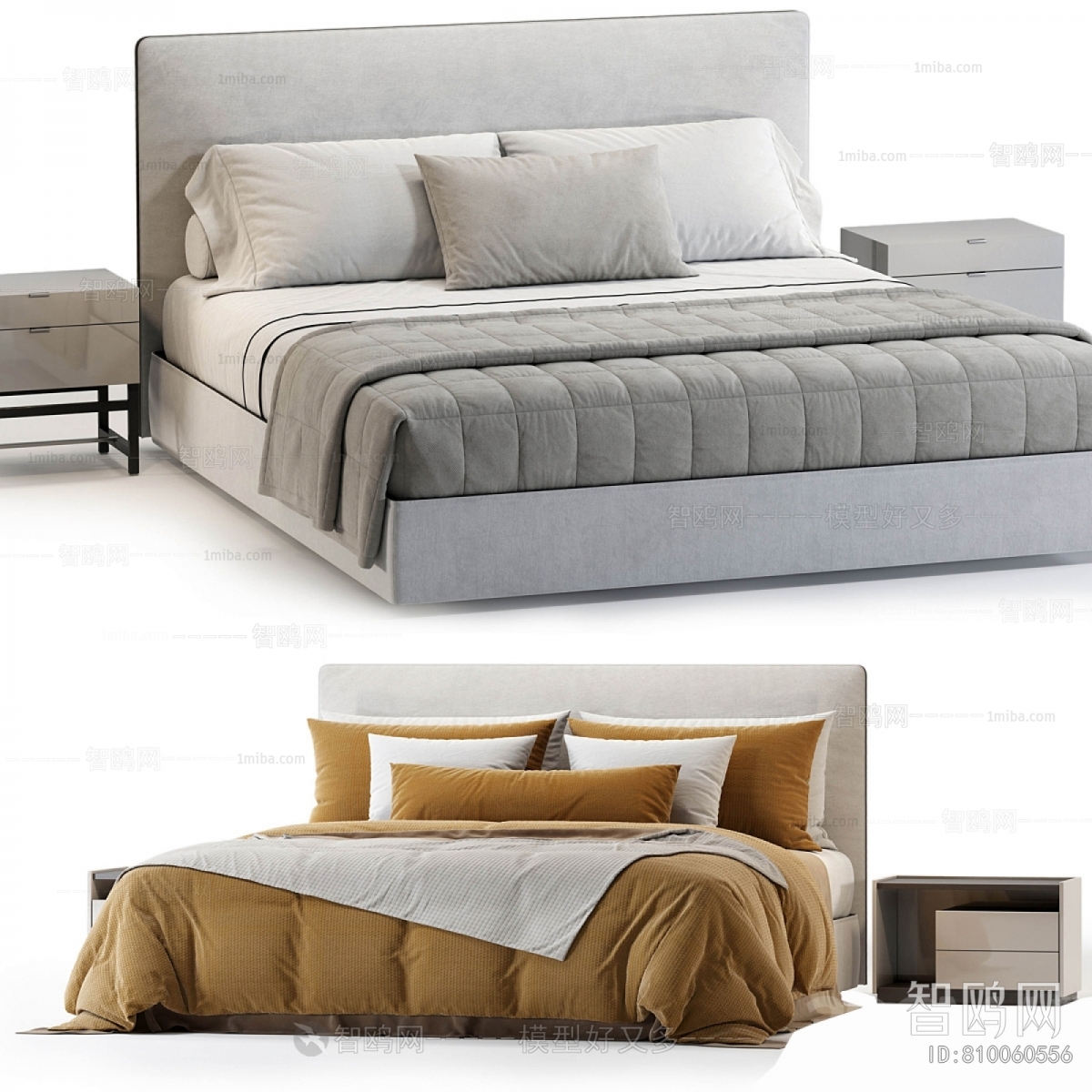 Modern Double Bed