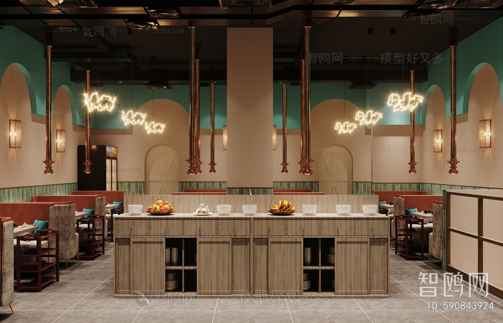 Industrial Style Restaurant