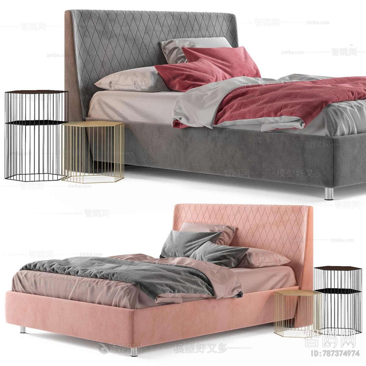 Modern Double Bed