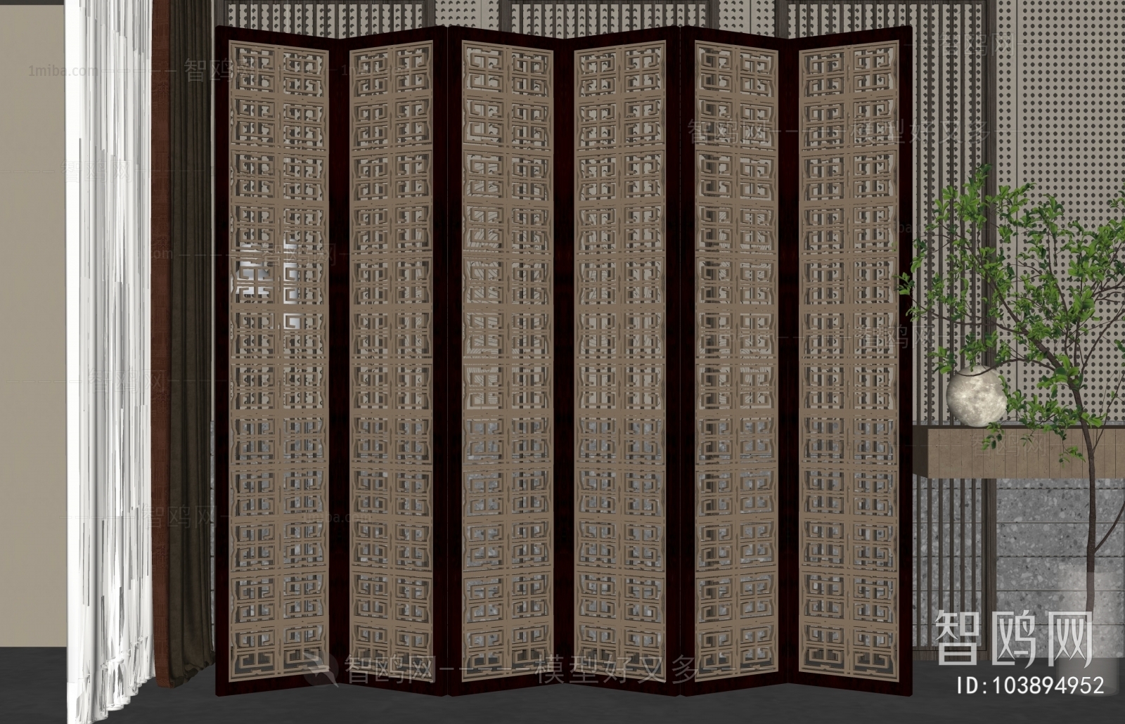 New Chinese Style Partition