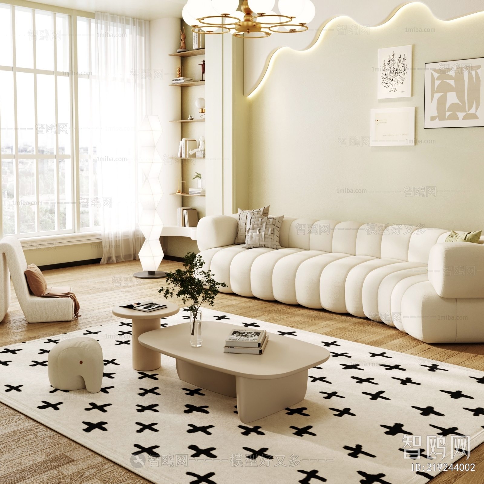 French Style Sofa Combination