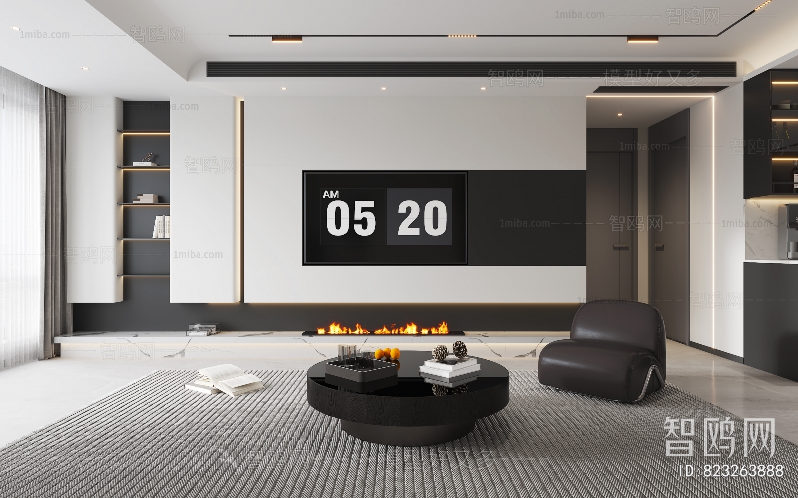 Modern A Living Room