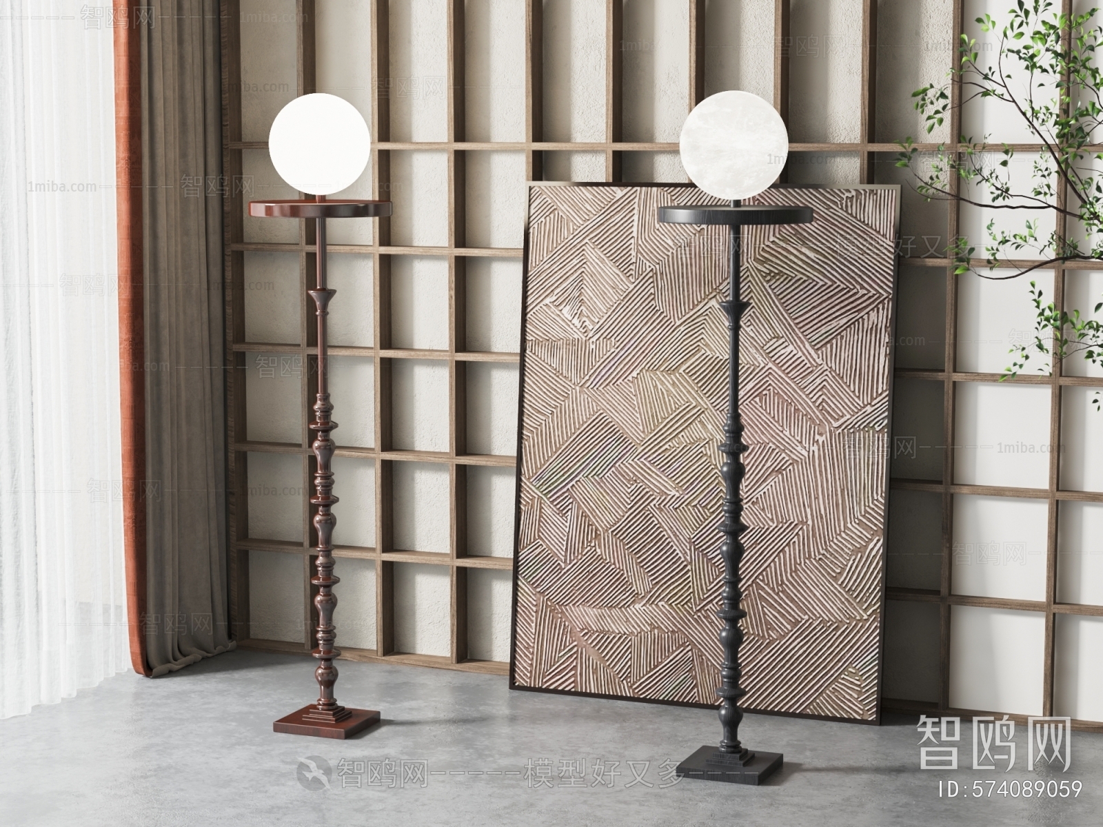 Simple European Style Floor Lamp