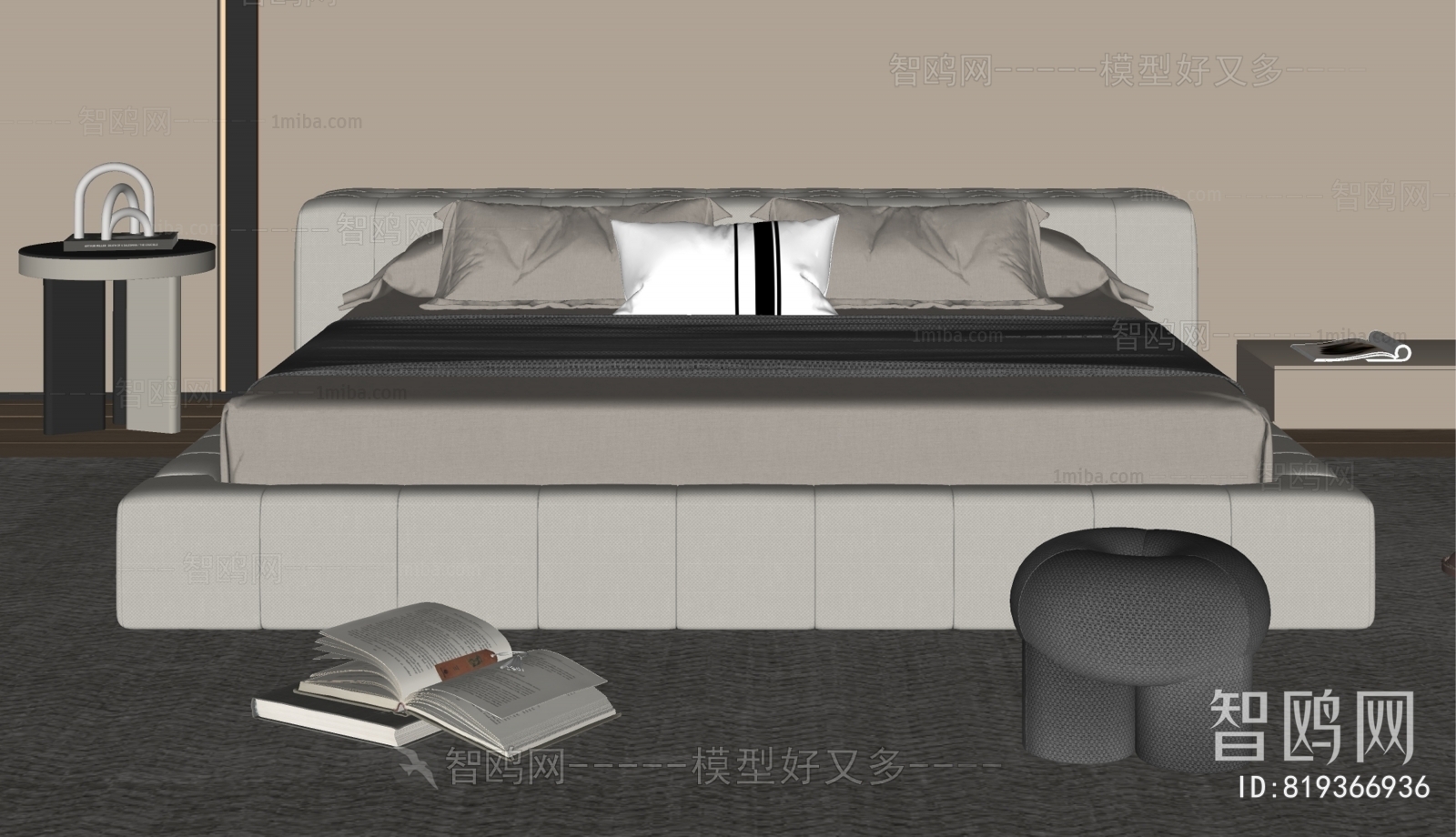 Modern Double Bed