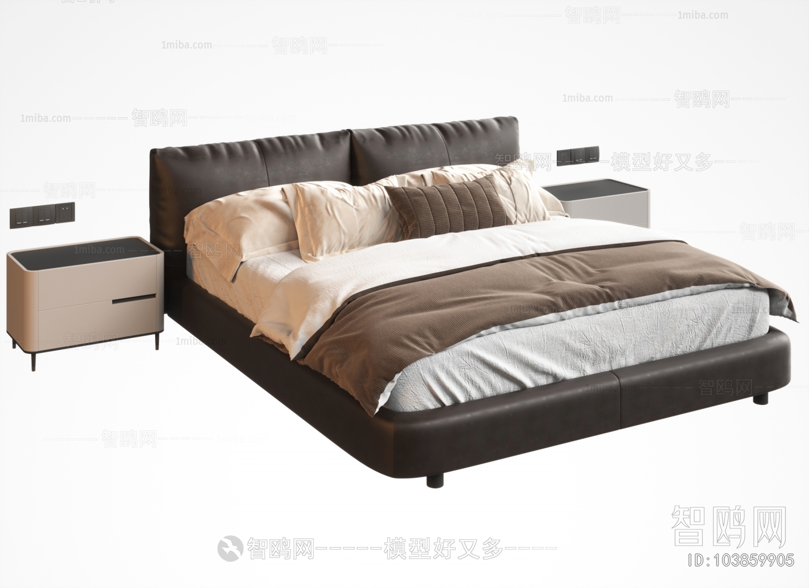 Modern Double Bed