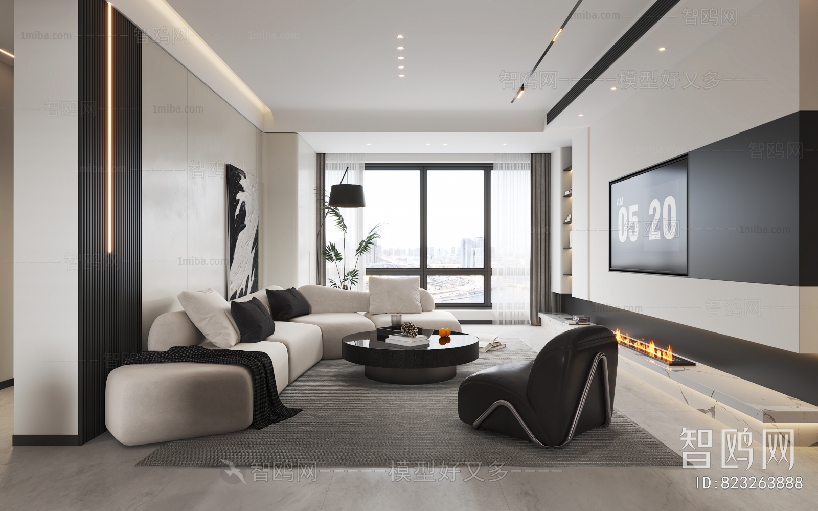 Modern A Living Room