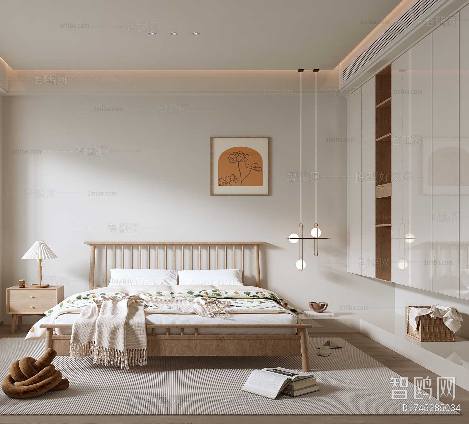 Modern Nordic Style Bedroom