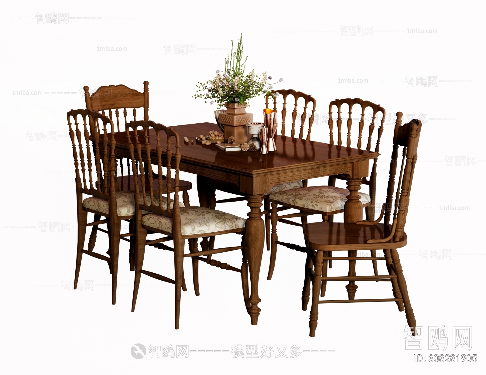 French Style Dining Table And Chairs