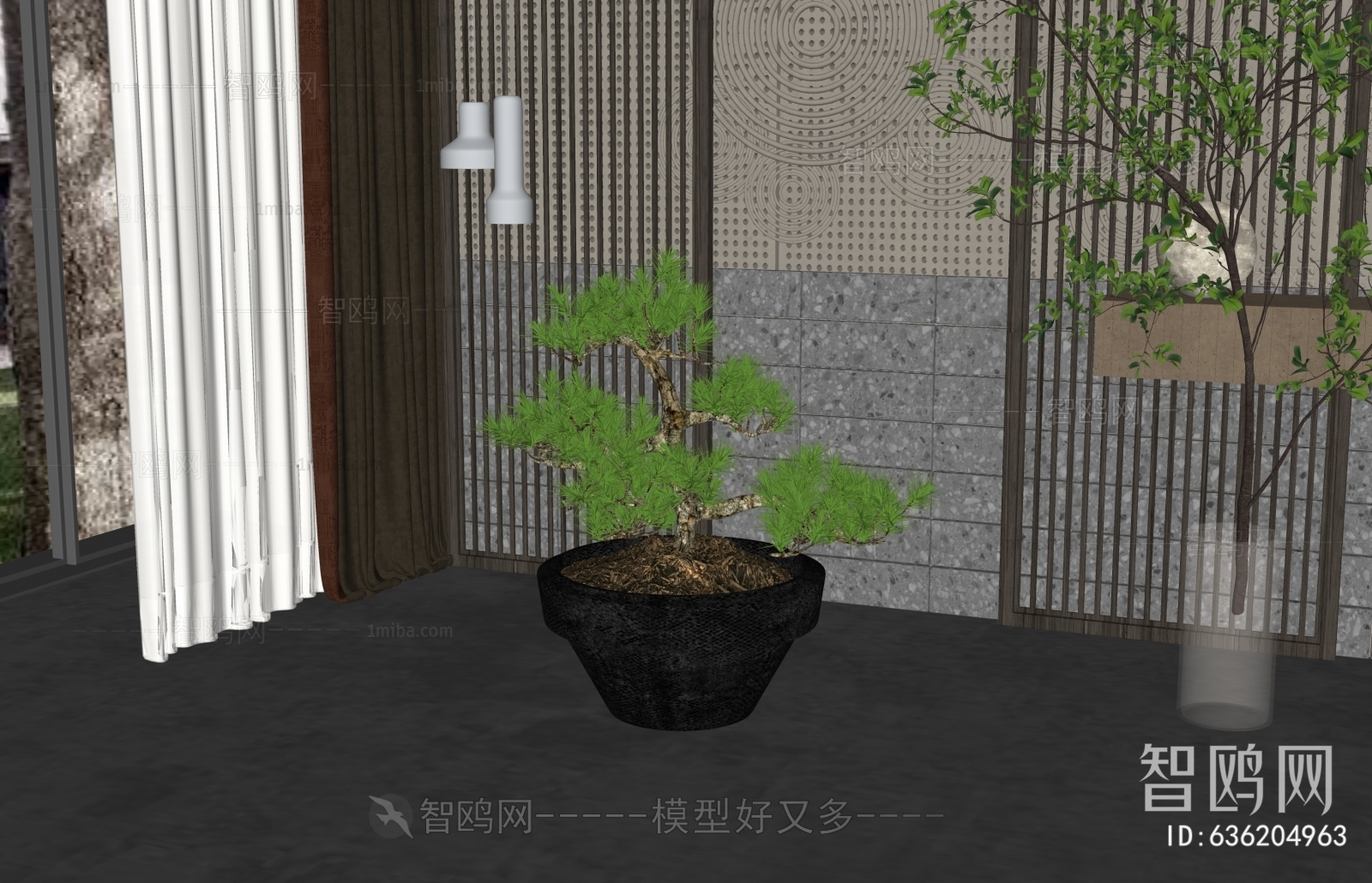 New Chinese Style Bonsai