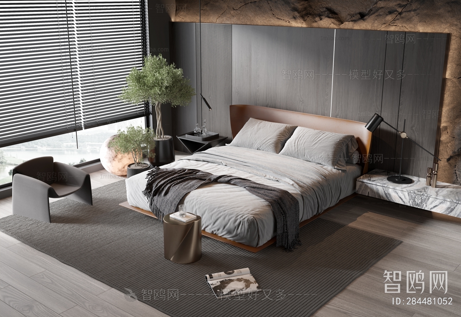 Modern Double Bed