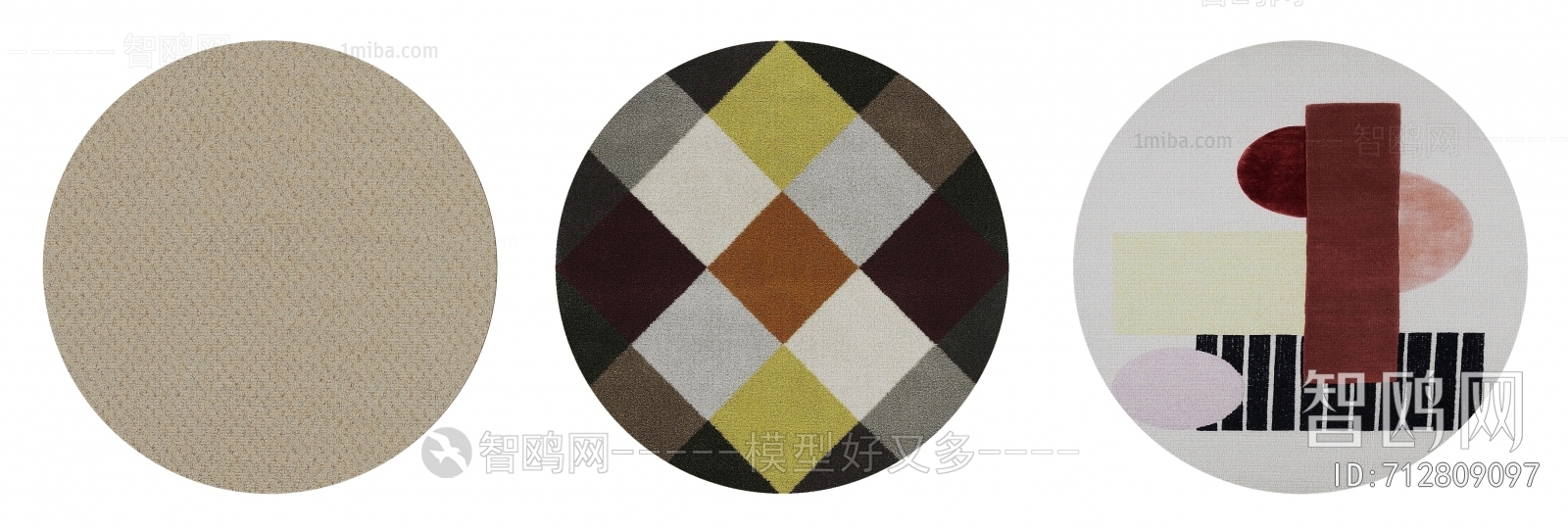 Modern Circular Carpet