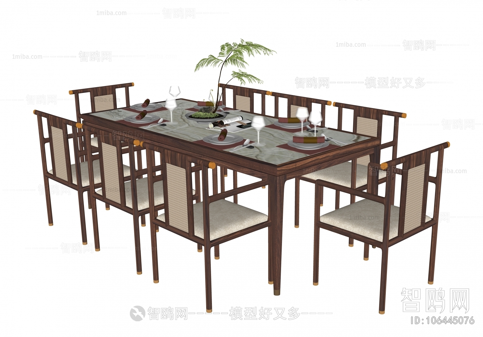 New Chinese Style Dining Table And Chairs