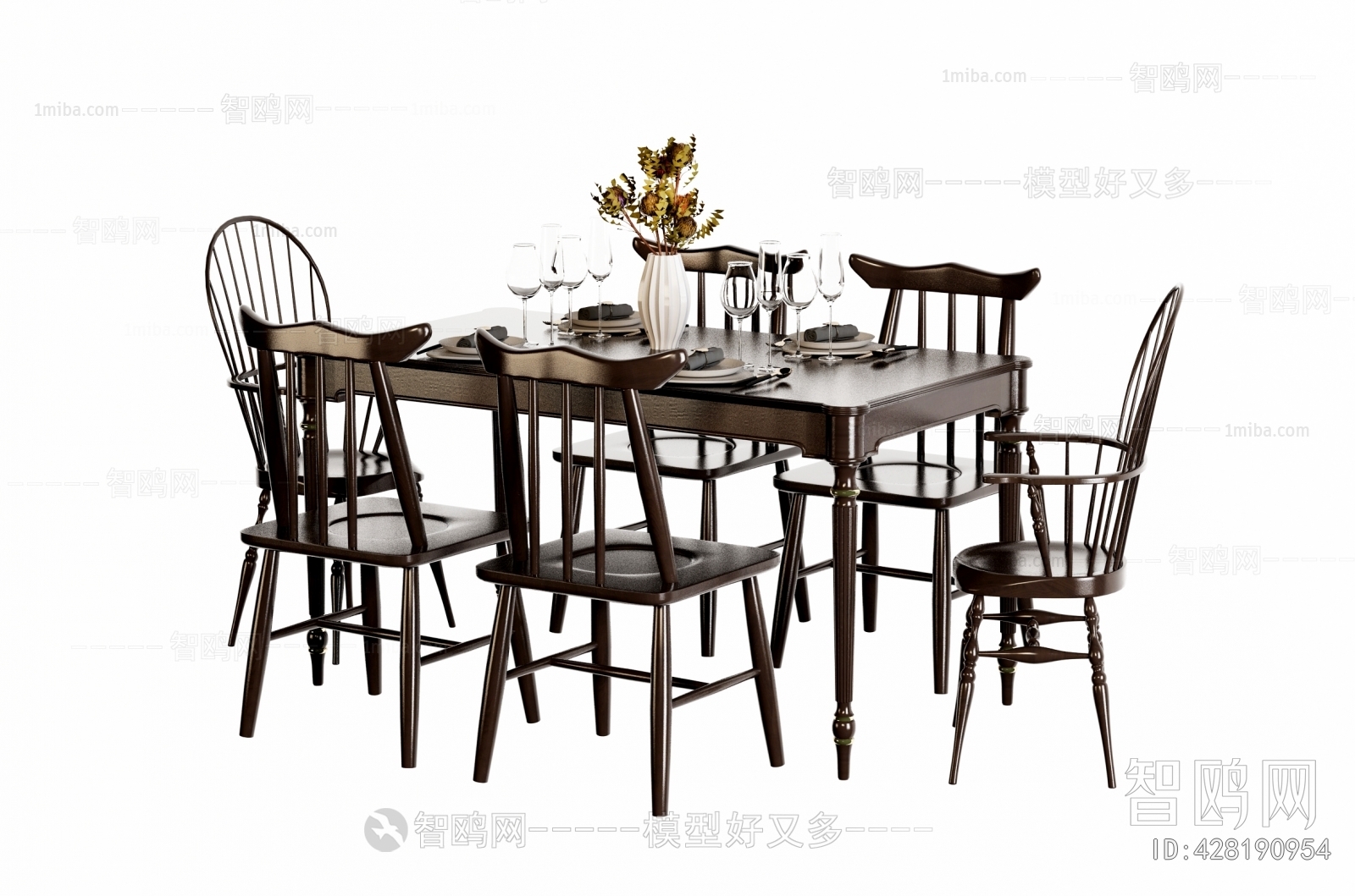 French Style Dining Table And Chairs