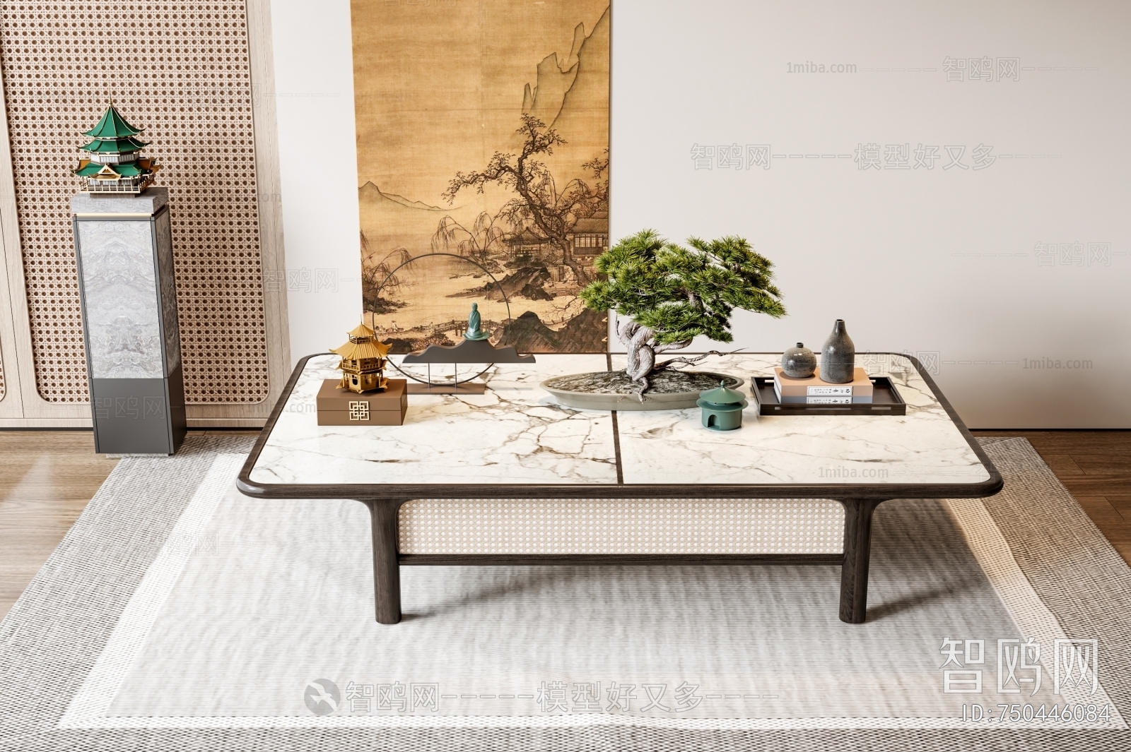 New Chinese Style Coffee Table