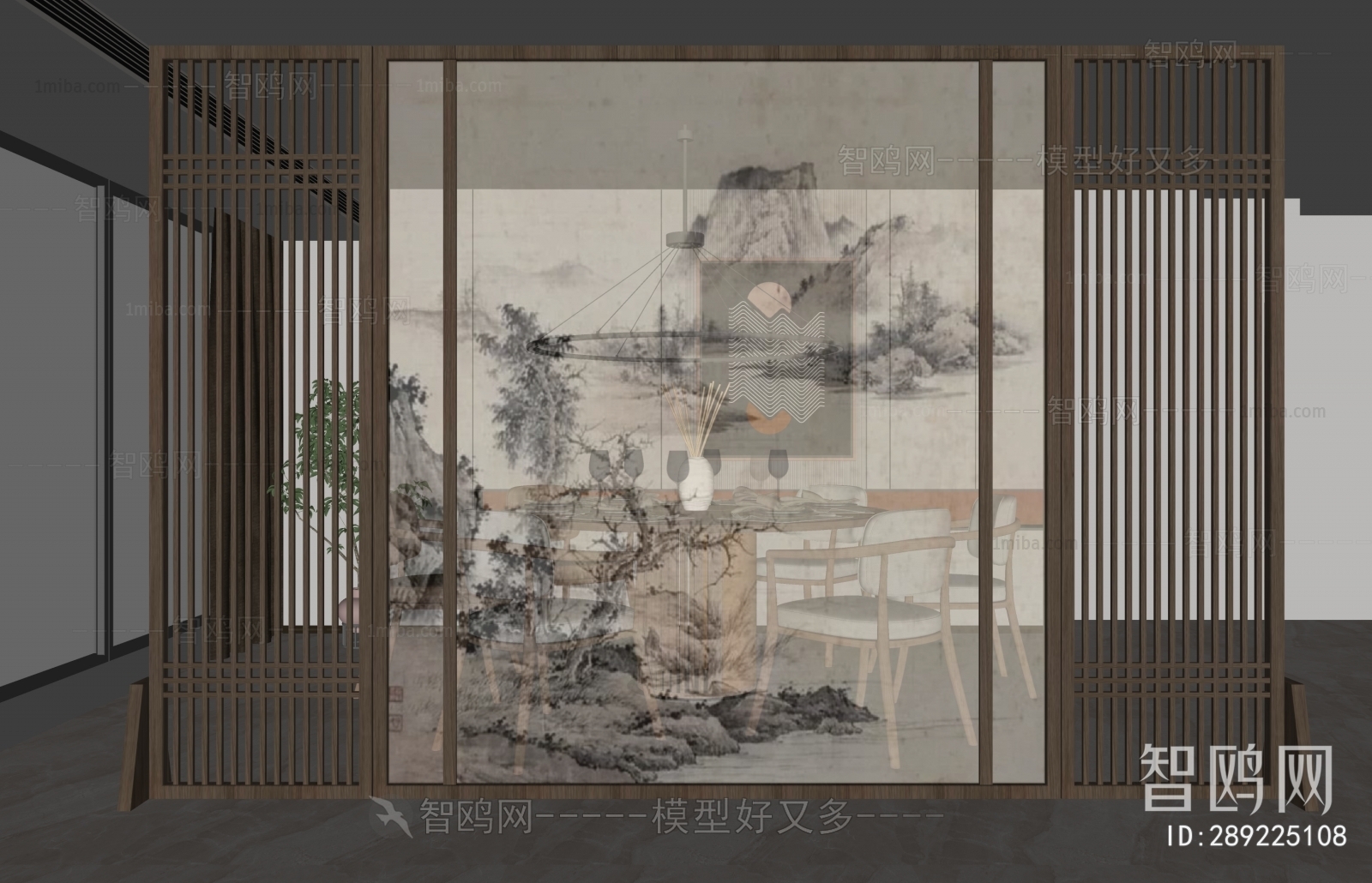 New Chinese Style Partition