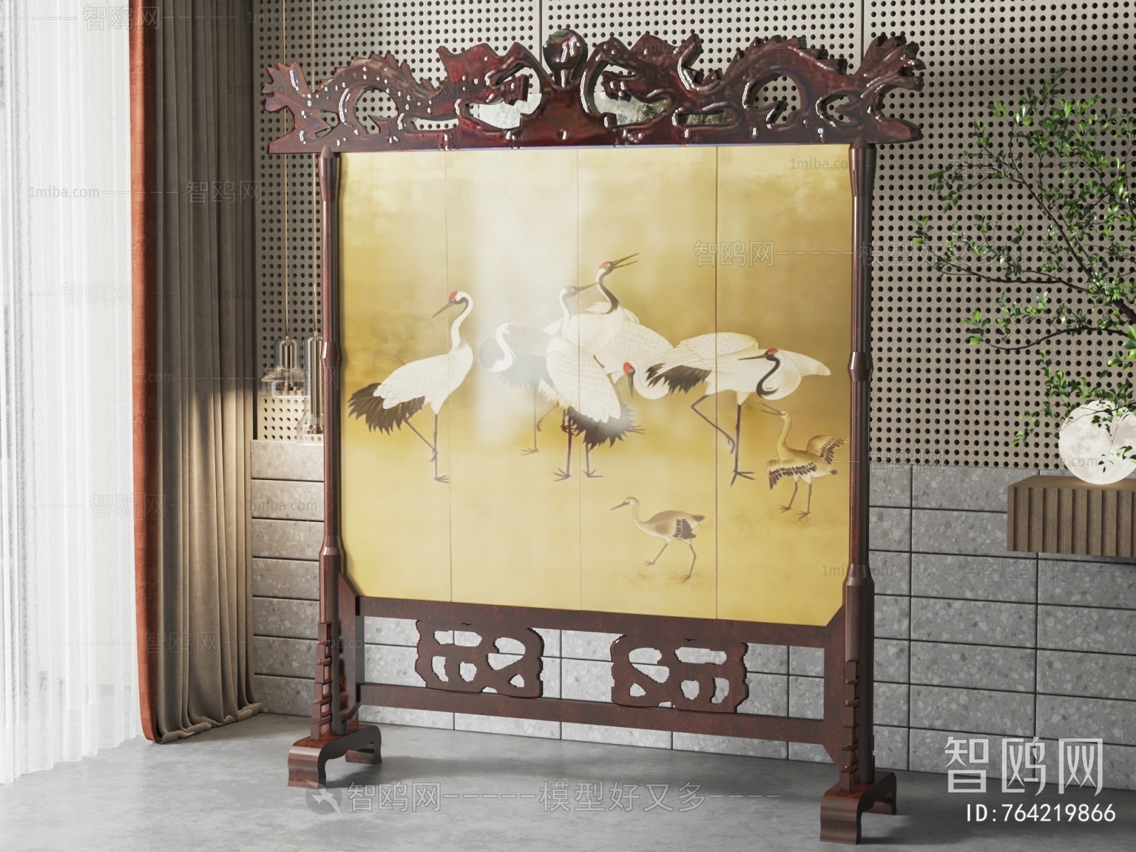 Chinese Style Partition