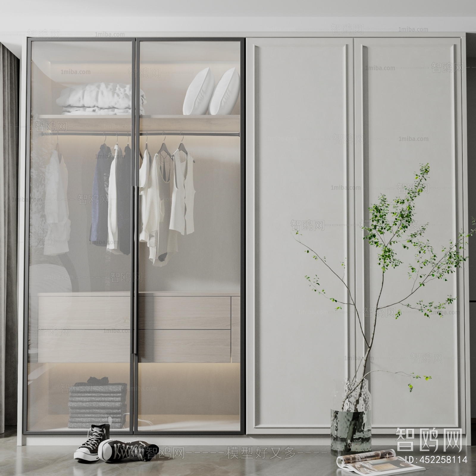 Modern The Wardrobe