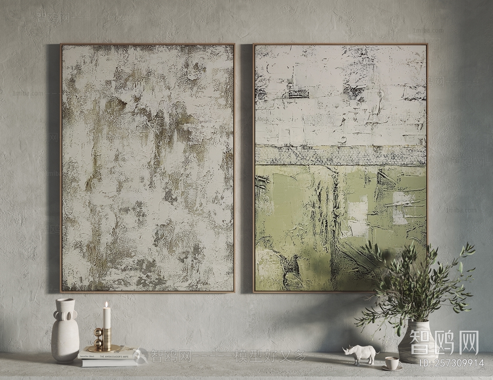 Wabi-sabi Style Painting