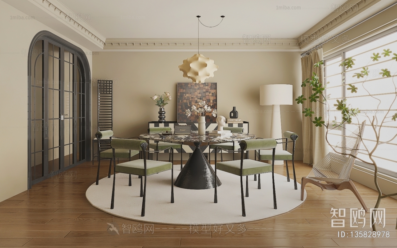 French Style Dining Room