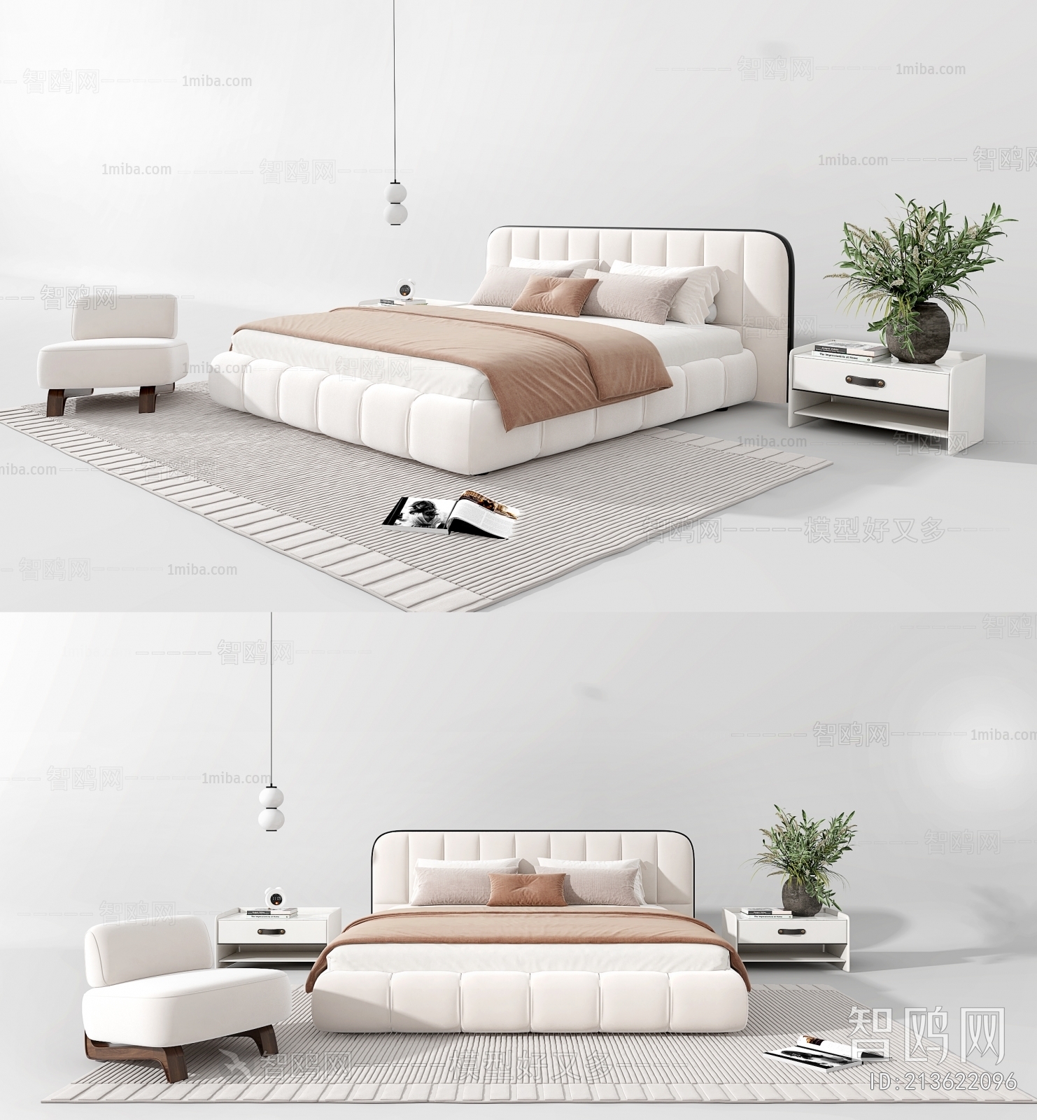 Modern Double Bed