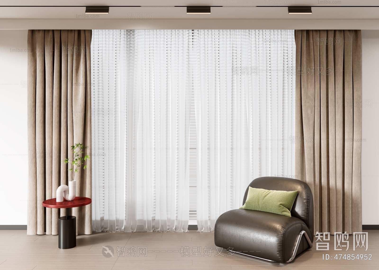 Modern The Curtain