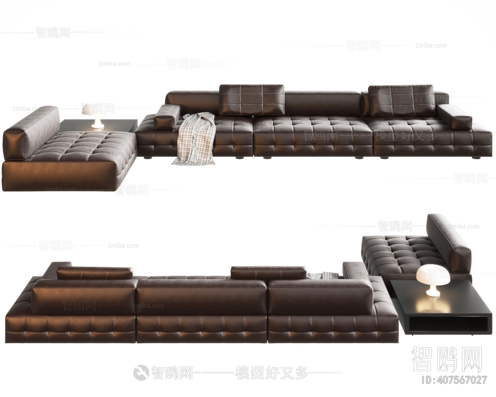 Modern Multi Person Sofa