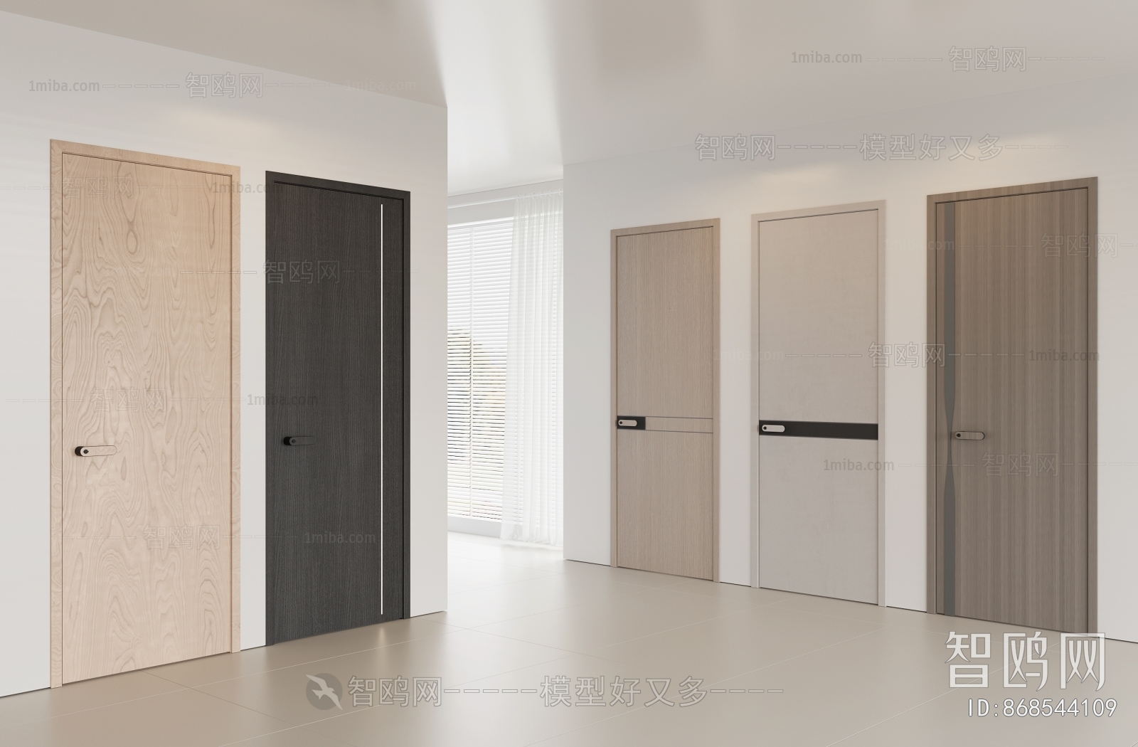 Modern Single Door