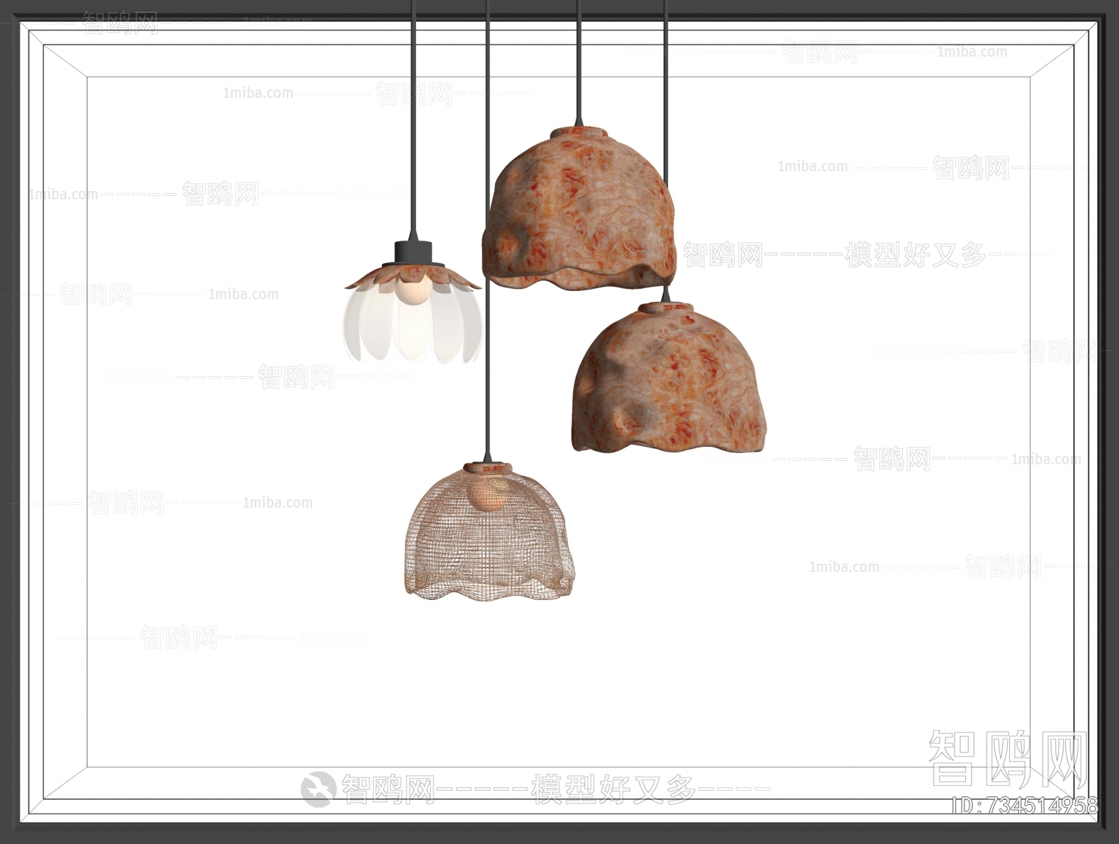 Wabi-sabi Style Droplight