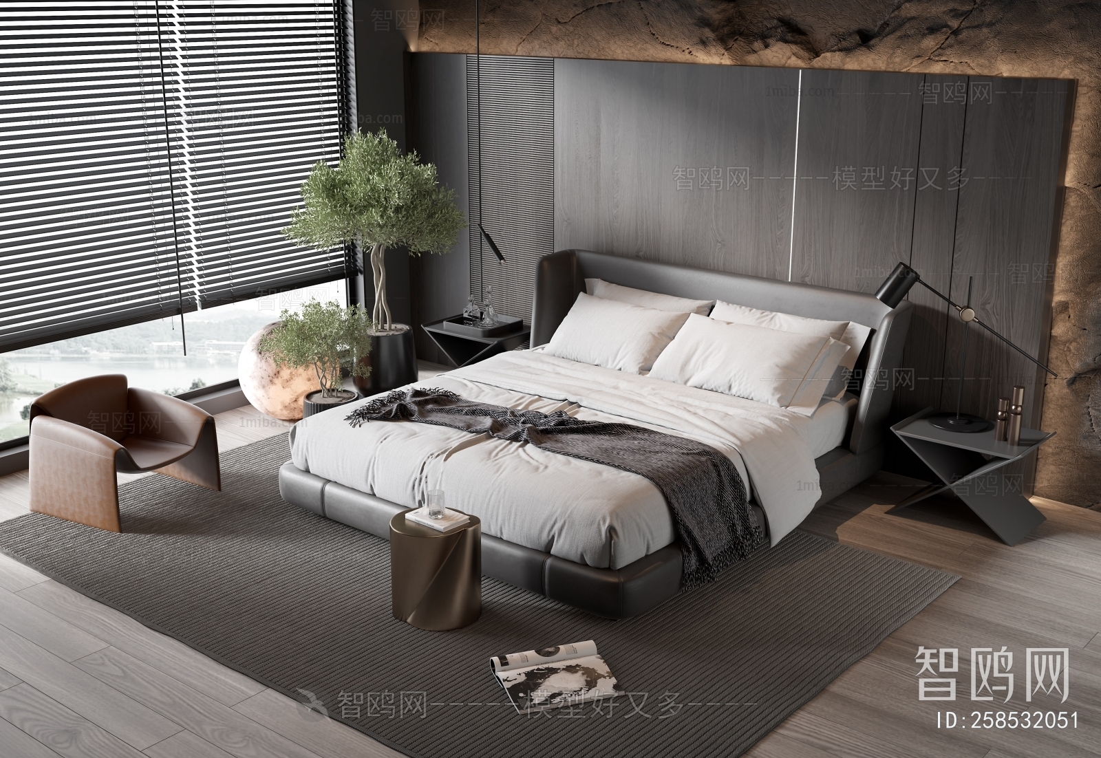 Modern Double Bed