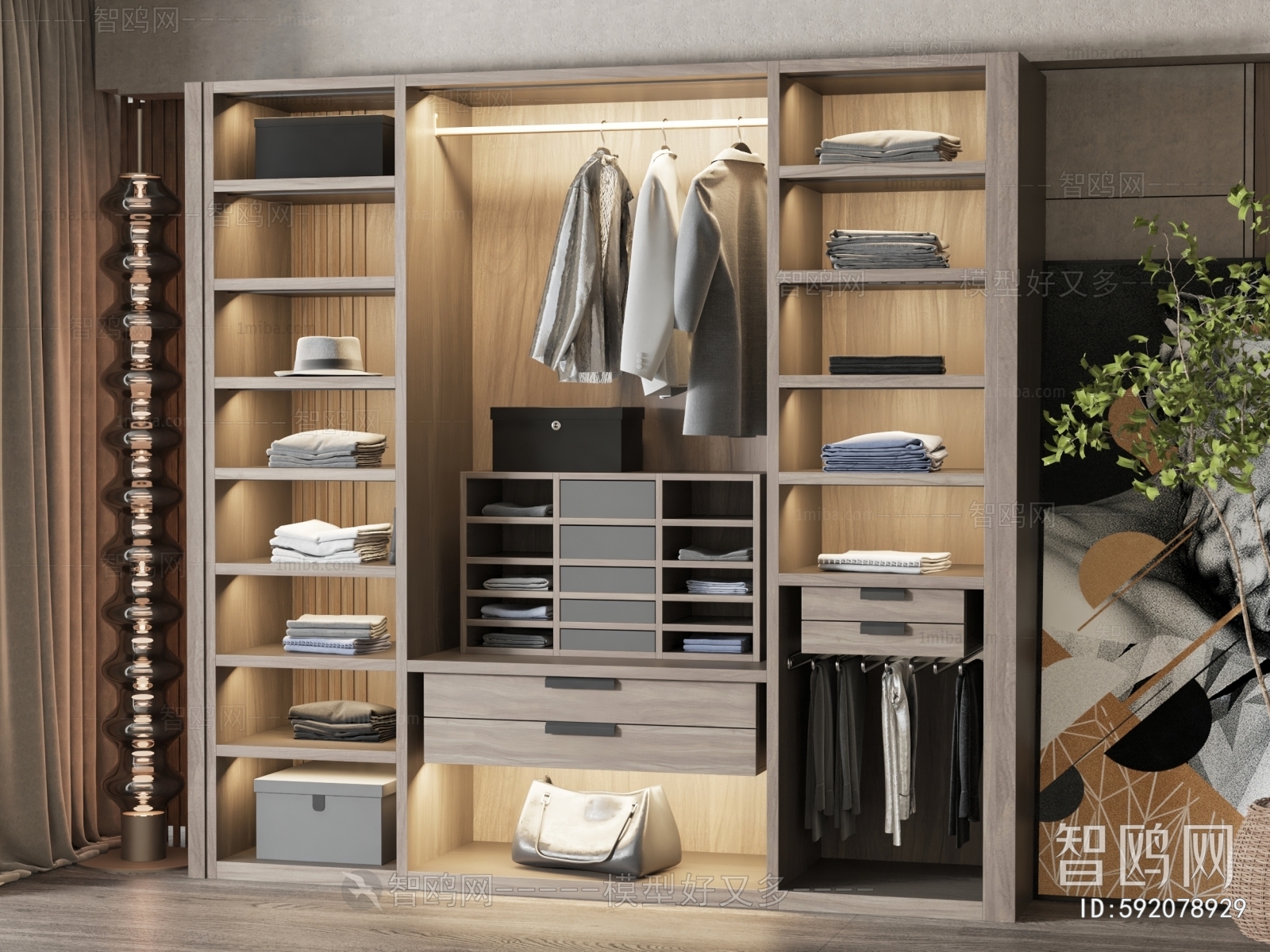 Modern The Wardrobe