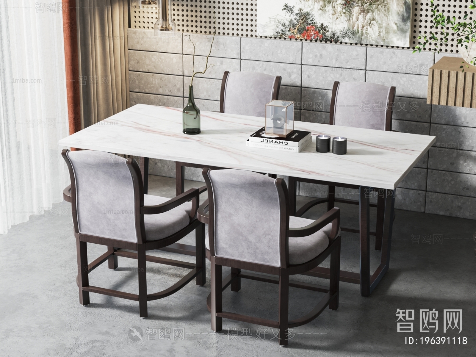 New Chinese Style Dining Table And Chairs