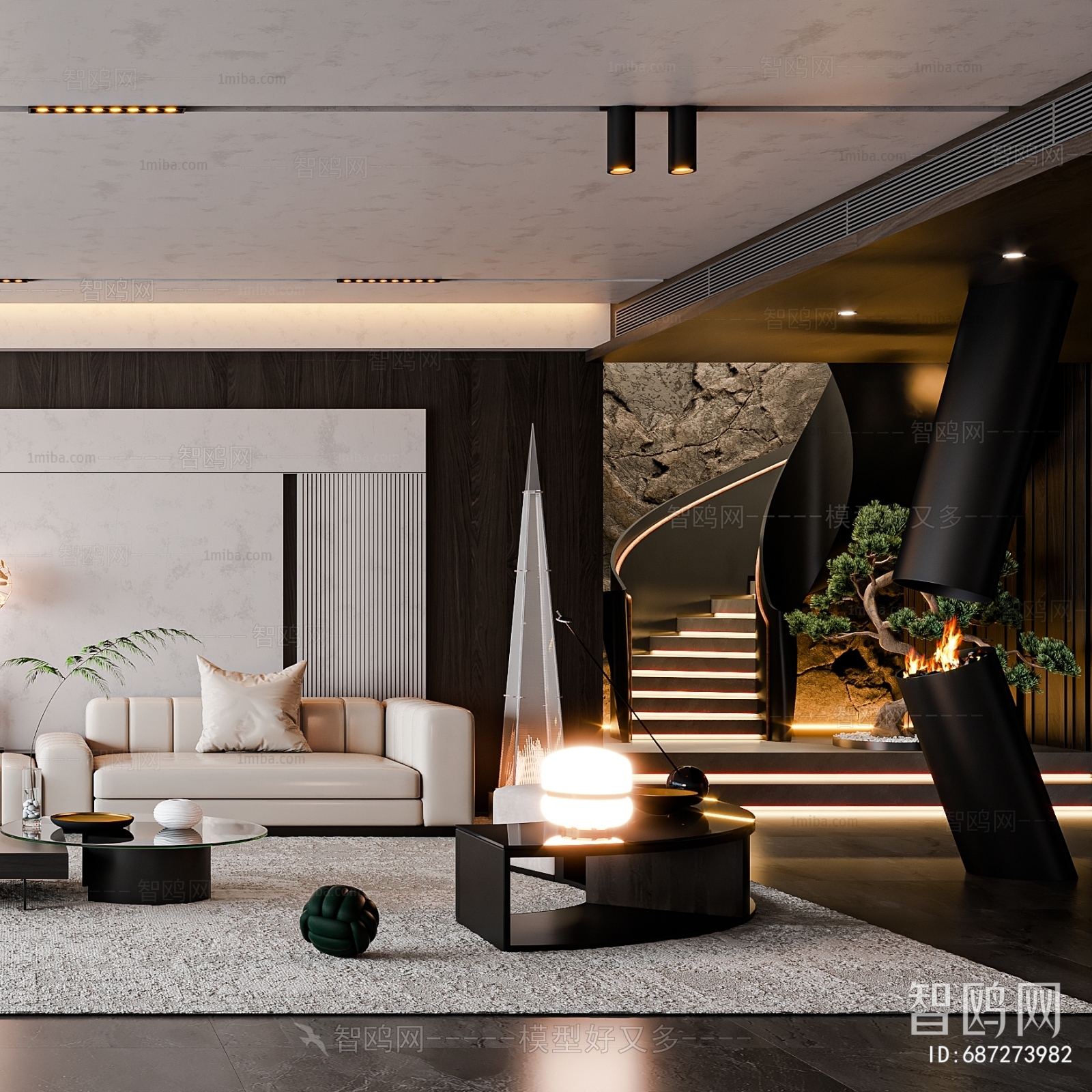 Modern A Living Room