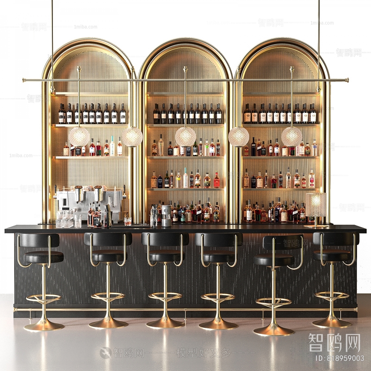 Modern Counter Bar