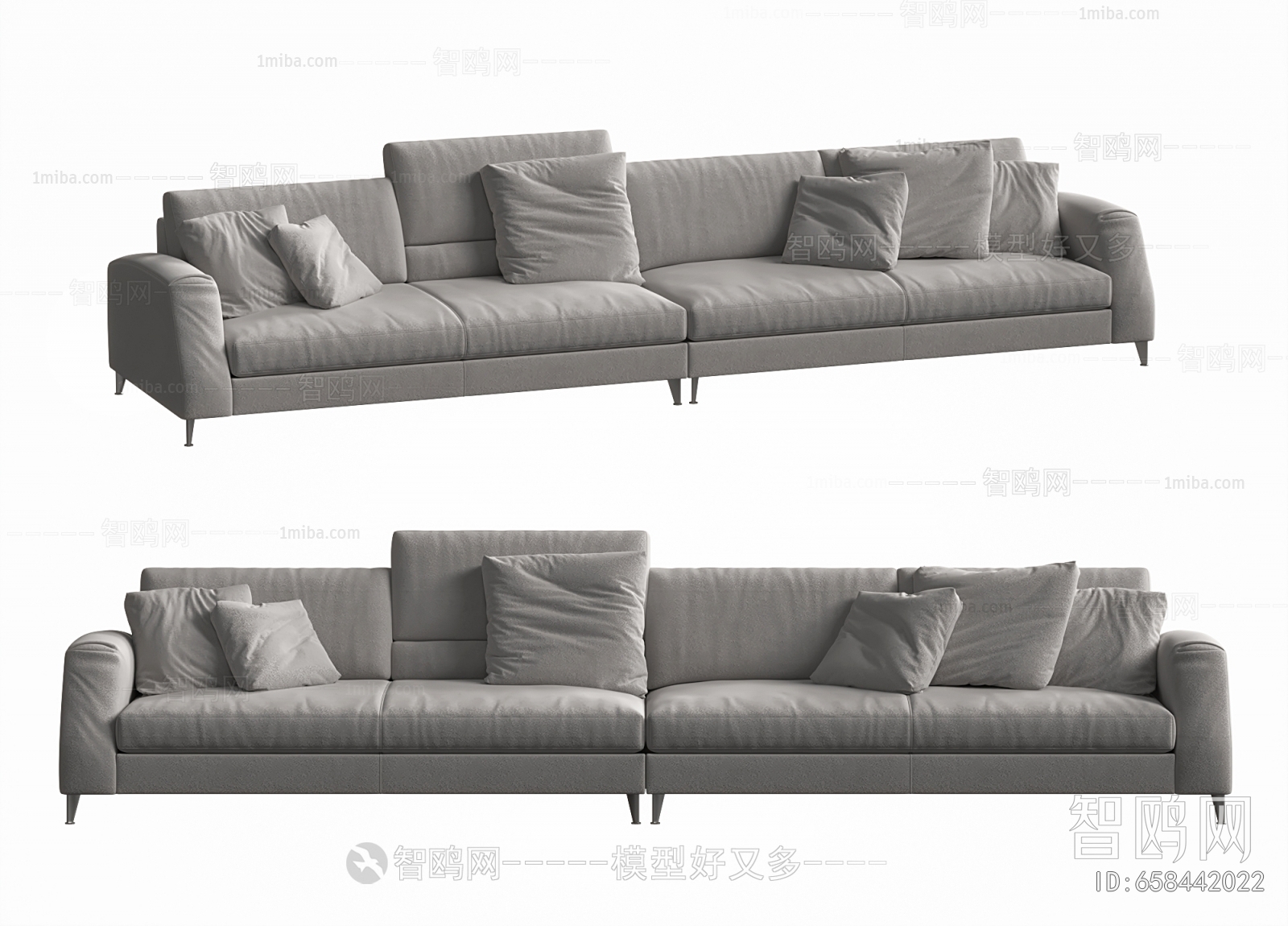 Modern Multi Person Sofa