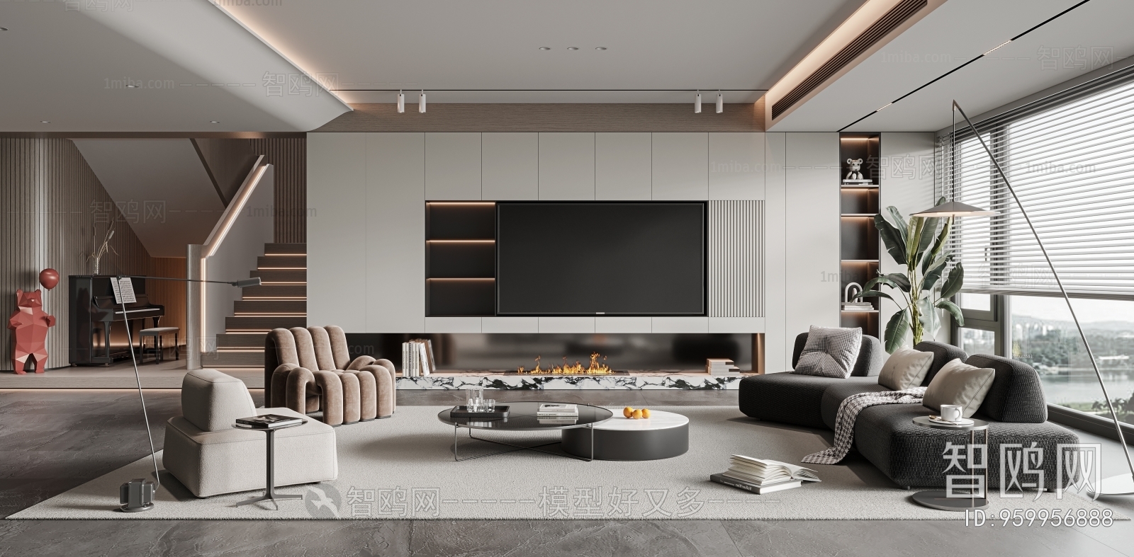 Modern A Living Room