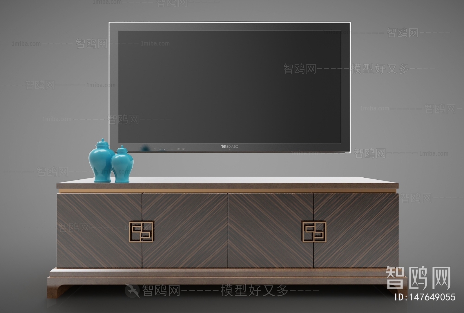 New Chinese Style TV Cabinet