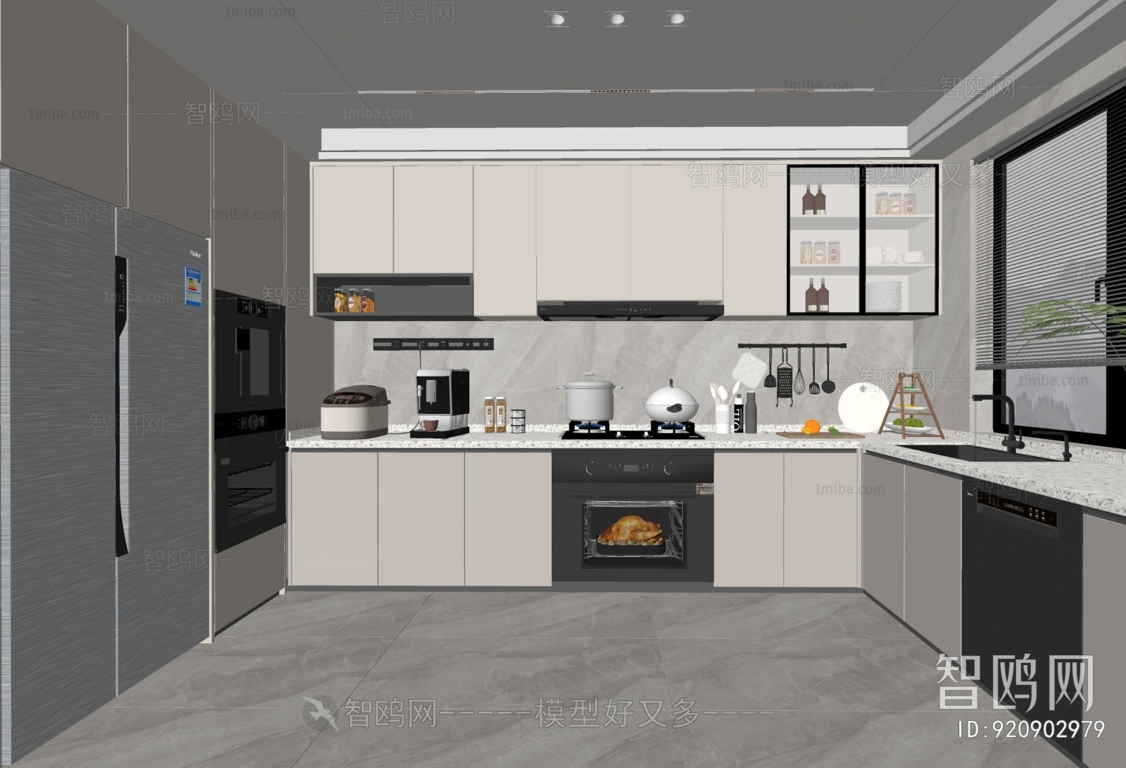 Modern The Kitchen