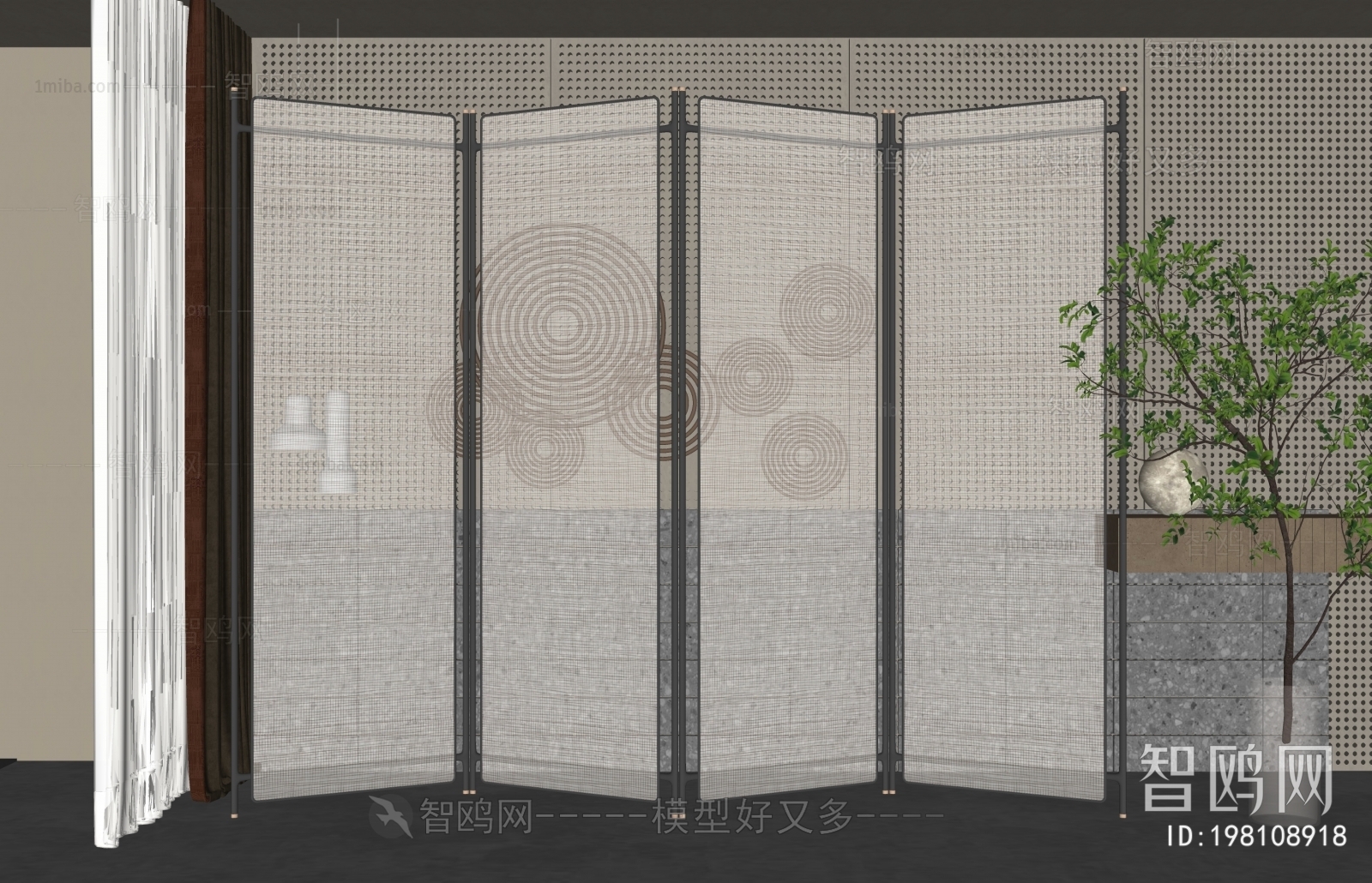 New Chinese Style Partition