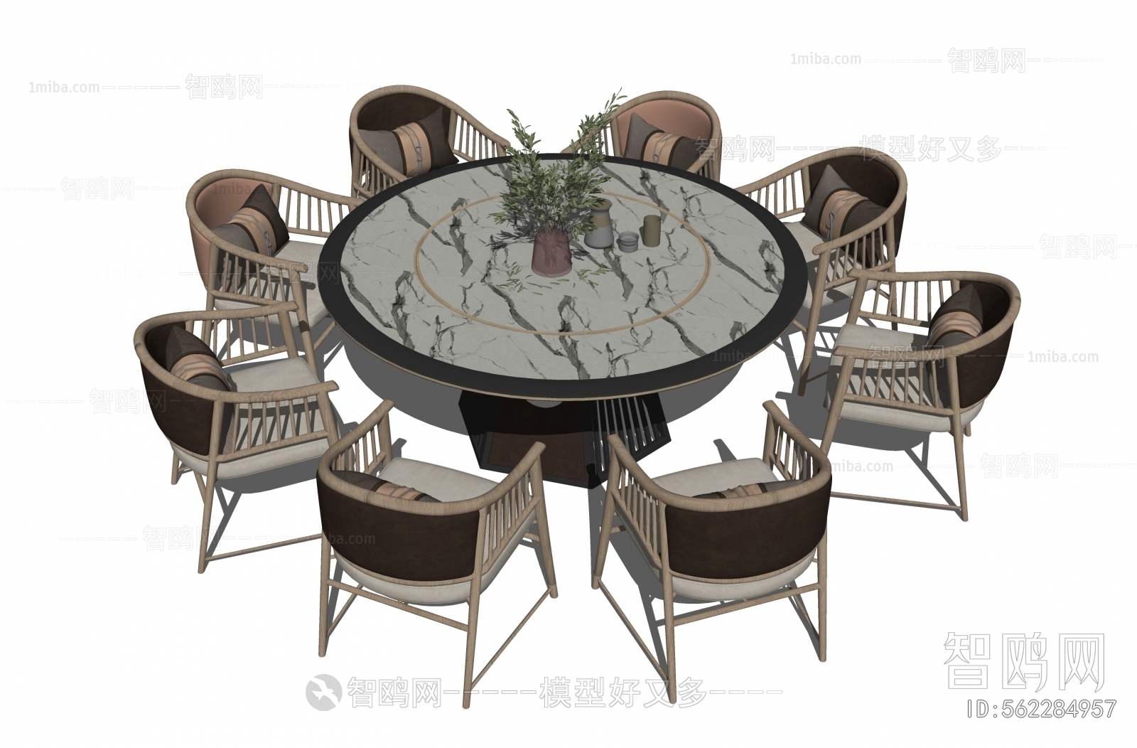 New Chinese Style Dining Table And Chairs