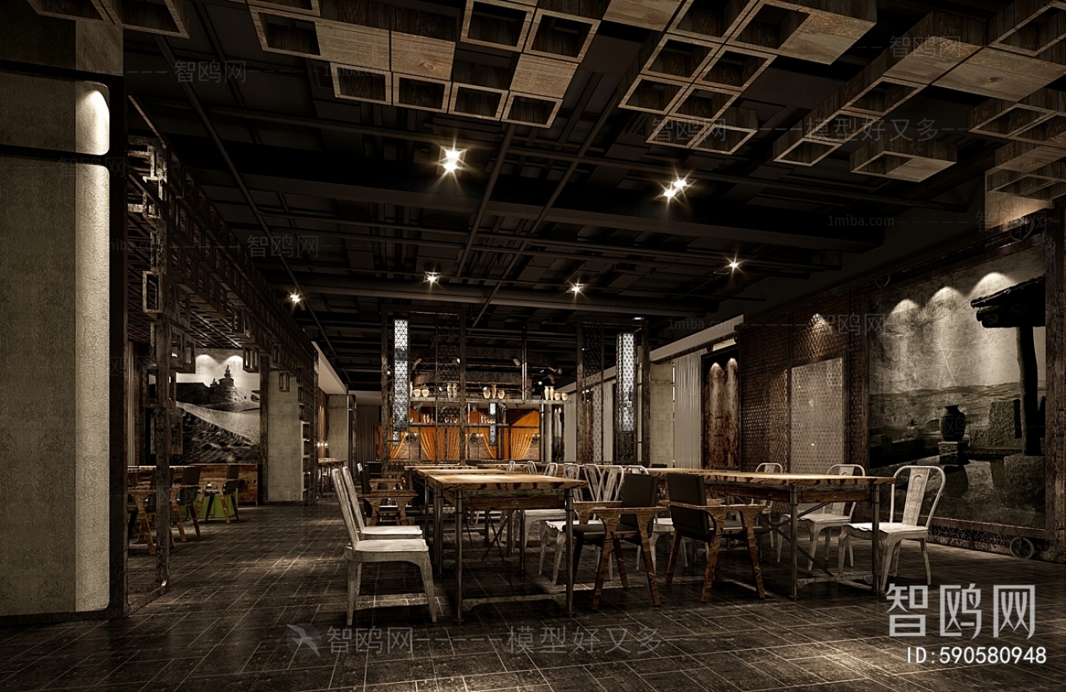 Industrial Style Restaurant