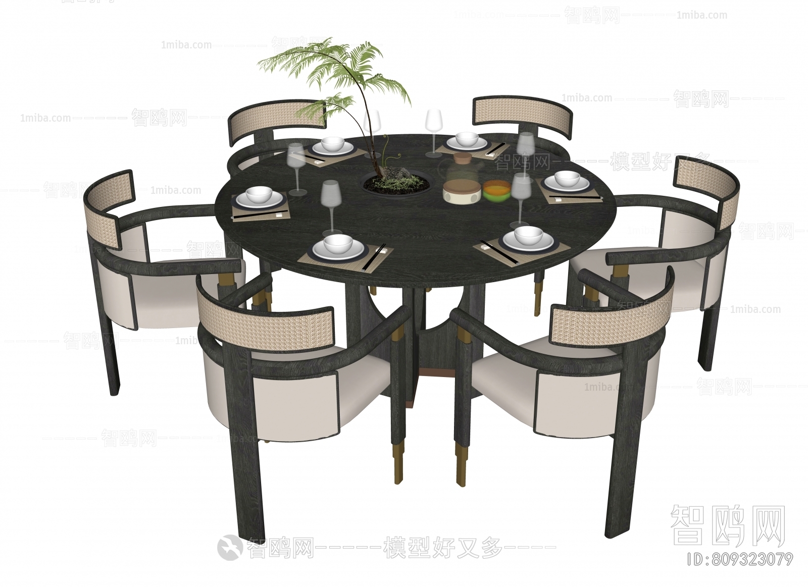 New Chinese Style Dining Table And Chairs