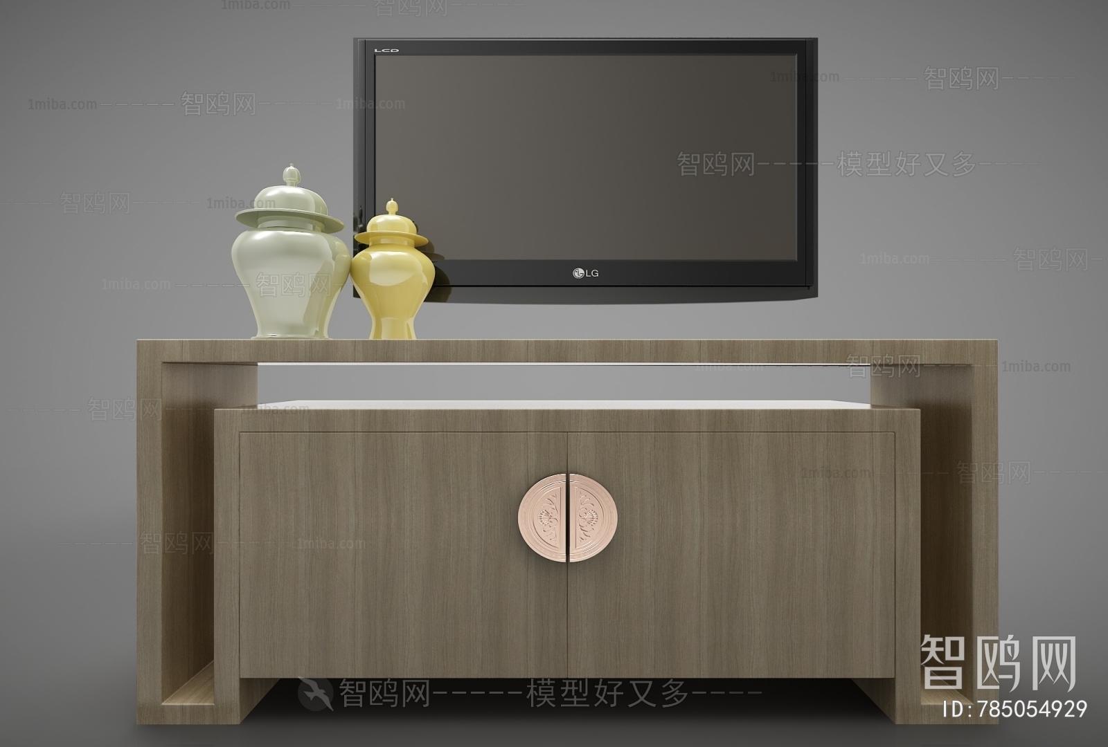 New Chinese Style TV Cabinet