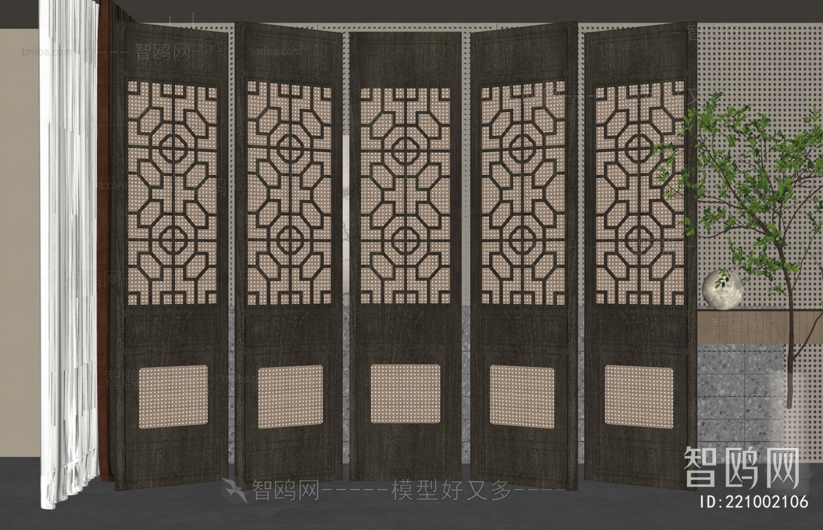 New Chinese Style Partition