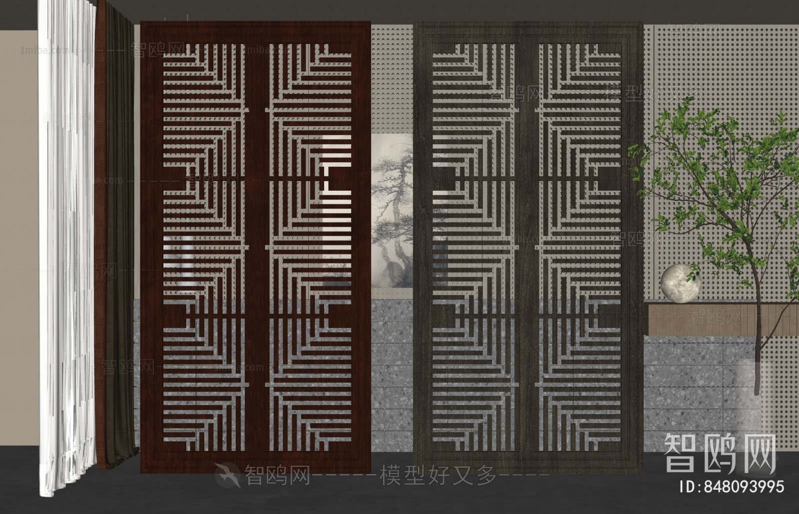 New Chinese Style Partition