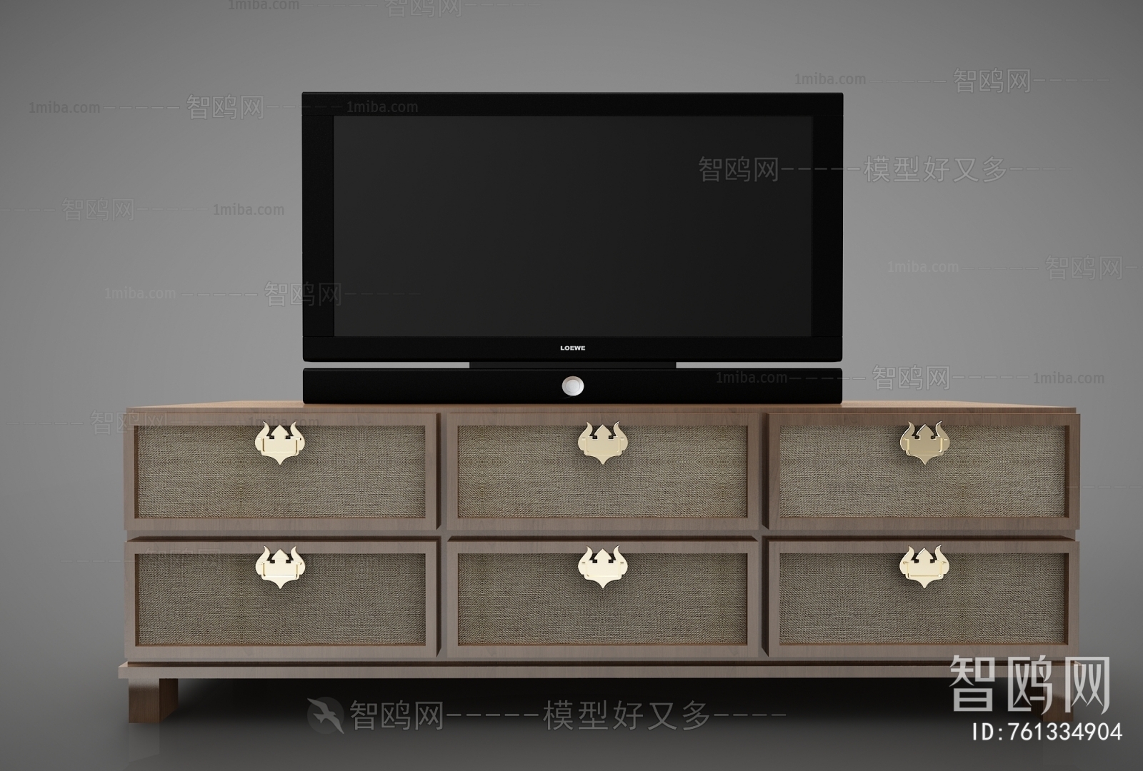 New Chinese Style TV Cabinet