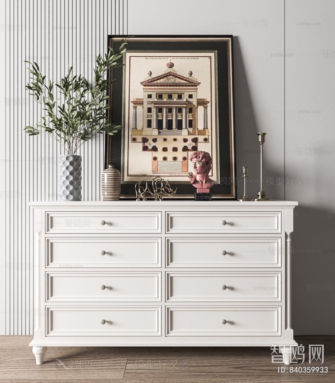 American Style Side Cabinet/Entrance Cabinet