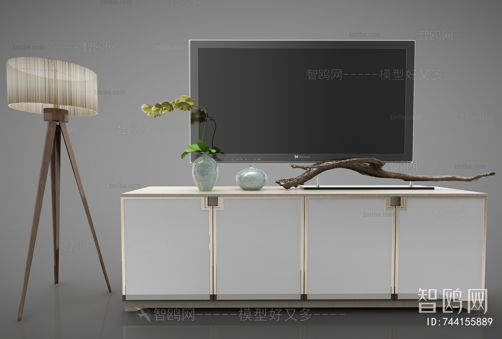 New Chinese Style TV Cabinet